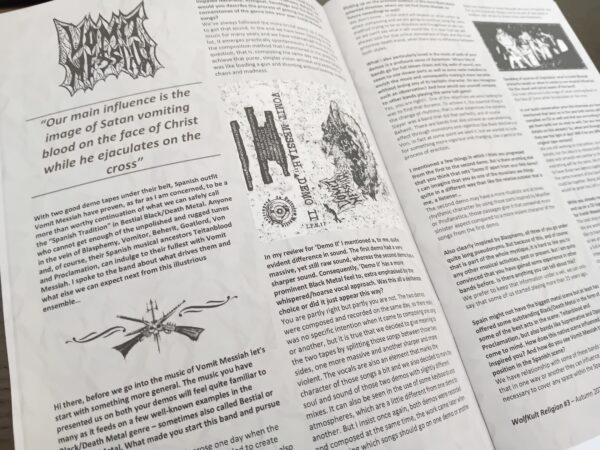 WolfKult Religion “Issue #3” Zine