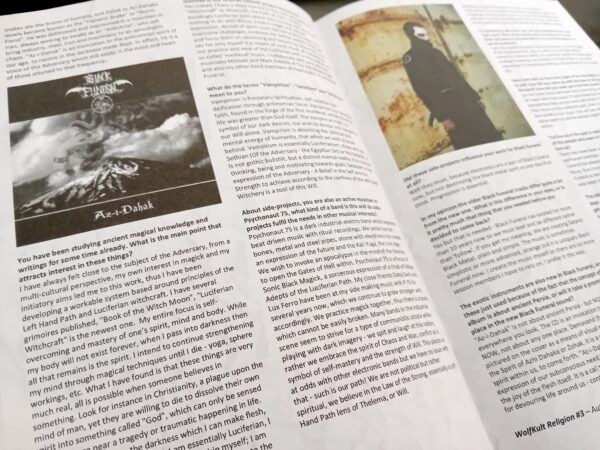 WolfKult Religion “Issue #3” Zine