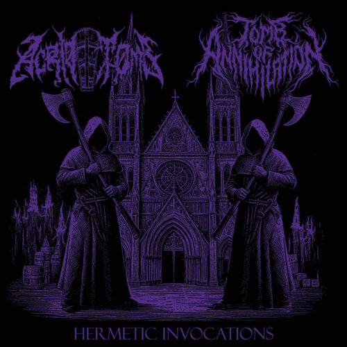 Acrid Tomb / Tomb Of Annihilation - "Hermetic Invocations" Split CD