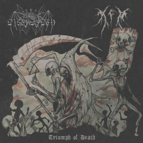 Digerdöden / K.F.R - "Triumph Of Death" Split EP