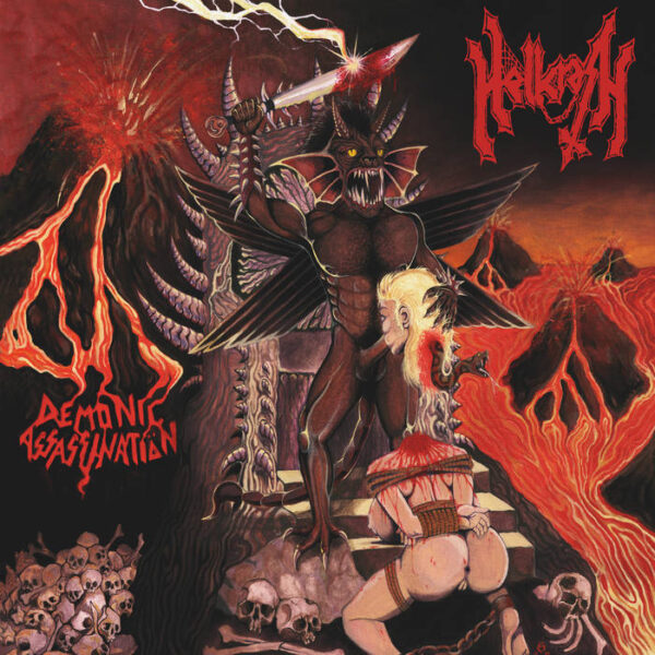Hellcrash - Demonic Assassinatiön - Cover Hellcrash - "Demonic Assassinatiön" LP