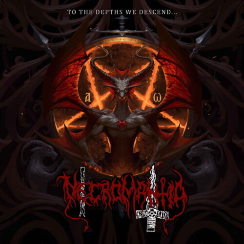 Necromantia - "To The Depths We Descend..." LP (Orange Vinyl)
