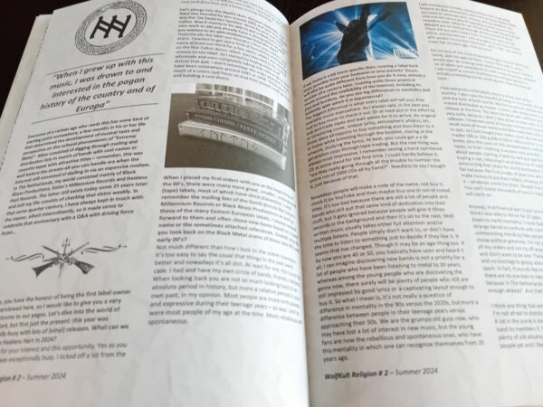 WolfKult Religion "Issue #2" Zine