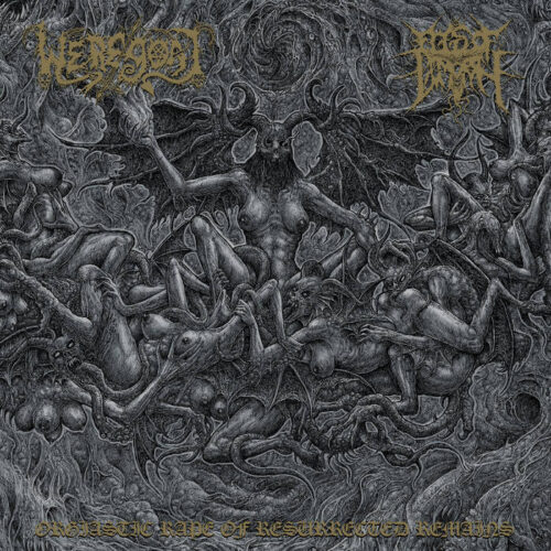 Weregoat / Eggs Of Gomorrh - "Orgiastic Rape Of Resurrected Remains" LP