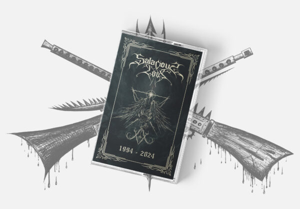 Salacious Gods - Tape MockUp Salacious Gods - "A Chrestomathy Of Blasphemous Supremacy" Tape