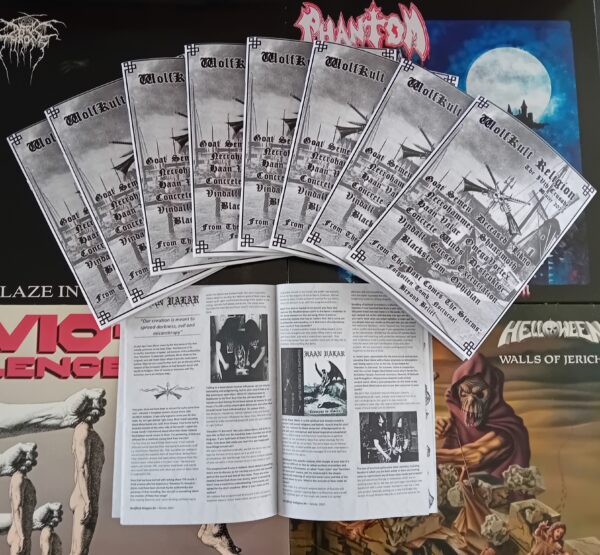 WKR#4 Promo WolfKult Religion “Issue #4” Zine