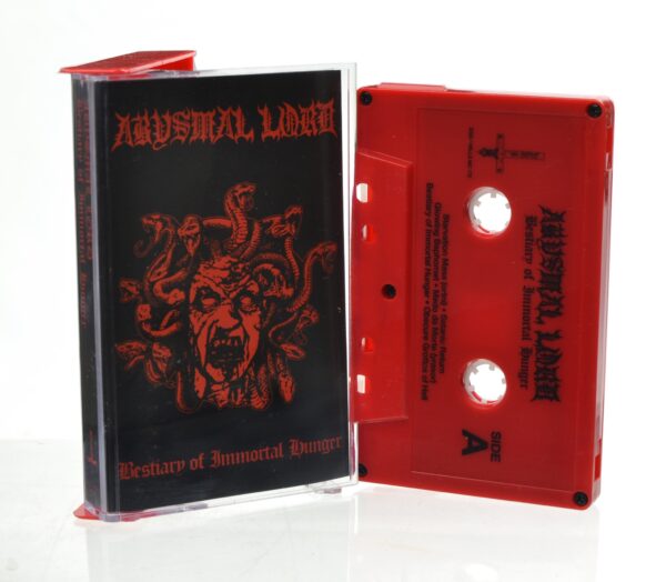 Abysmal Lord Bestiary tape Abysmal Lord - "Bestiary Of Immortal Hunger" Tape