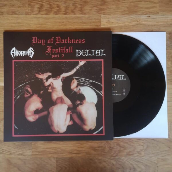 Amorphis-Belial - Day Of Darkness Festifall - Part 2 Amorphis / Belial - "Day Of Darkness Festifall - Part 2" LP