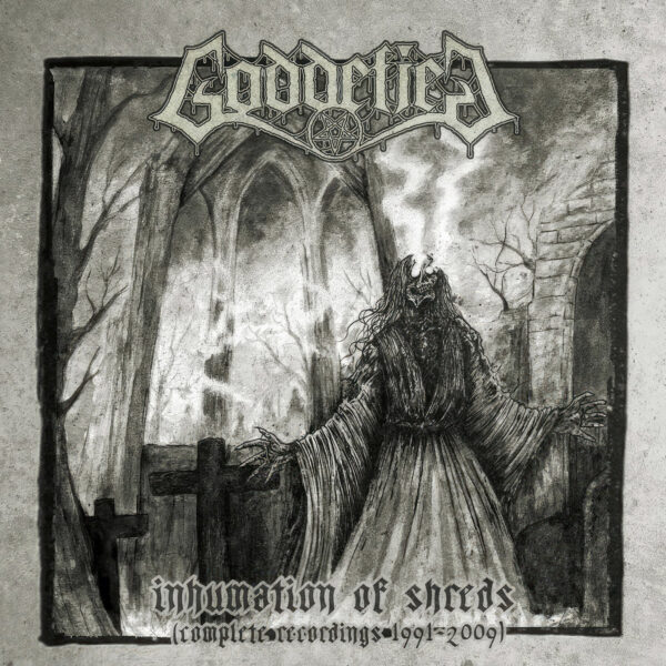 Goddefied - Inhumation Of Shreds (Complete Recordings 1991-2009) Goddefied - "Inhumation Of Shreds (Complete Recordings 1991-2009)" 2LP (Silver vinyl)