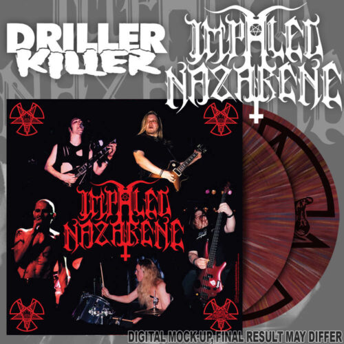 Impaled Nazarene / Driller Killer - "Split" LP (Red vinyl)
