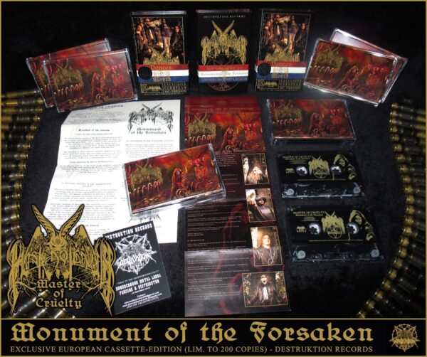 Master Of Cruelty - "Monument Of The Forsaken" Tape
