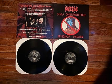 Deicide - "Mass Contradiction, Religious Facade" 2LP