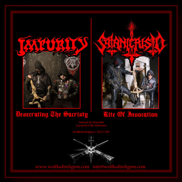 Impurity / Satanicristo - "Rite Of Desecration" Split EP