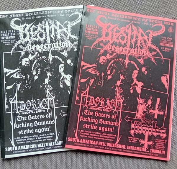 Bestial Desecration - "Issue 9" Zine