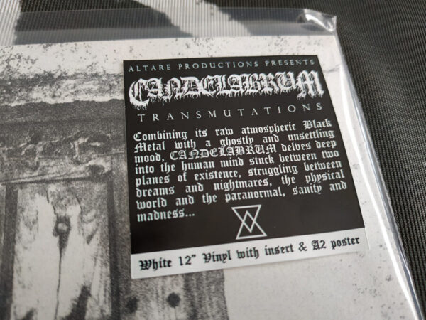 Candelabrum - "Transmutations" LP (White vinyl)