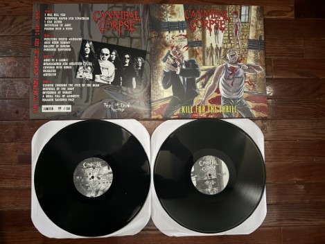 Cannibal Corpse - Kill For The Thrill 2 Cannibal Corpse - "Kill For The Thrill" 2LP