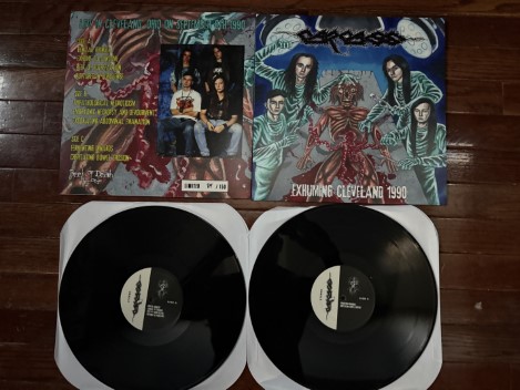 Carcass - Exhuming Cleveland 1990 2 Carcass - "Exhuming Cleveland 1990" 2LP