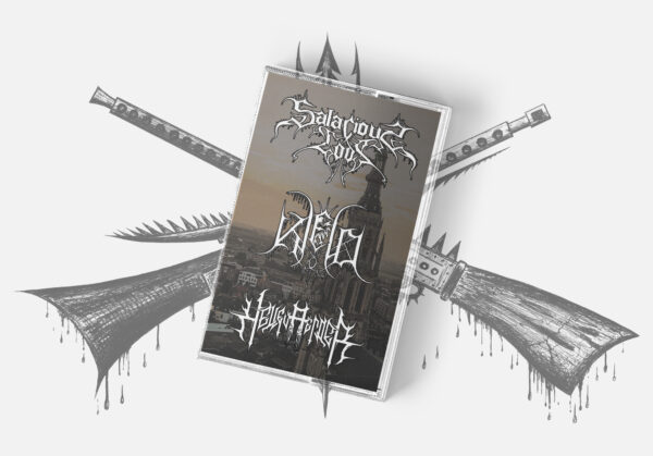 Promo sept 25 - Tape MockUp Salacious Gods / Kjeld / Hellevaerder - "Promo Sept. 2025" Tape
