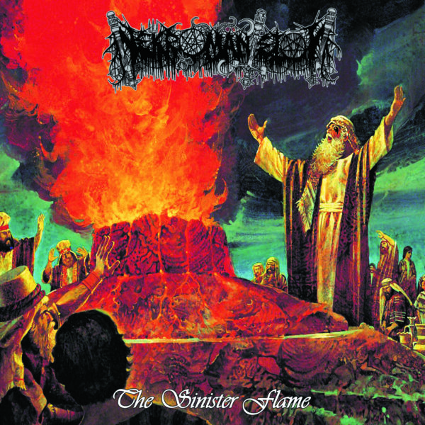 Nekromanteion - The Sinister Flame - Cover Nekromanteion - "The Sinister Flame" EP