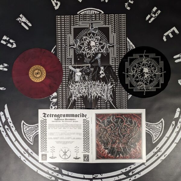 Tetragrammacide - Typhonian Wormholes Indecipherable Anti-Structural Formulæ-2 Tetragrammacide – "Typhonian Wormholes: Indecipherable Anti-Structural Formulæ" LP