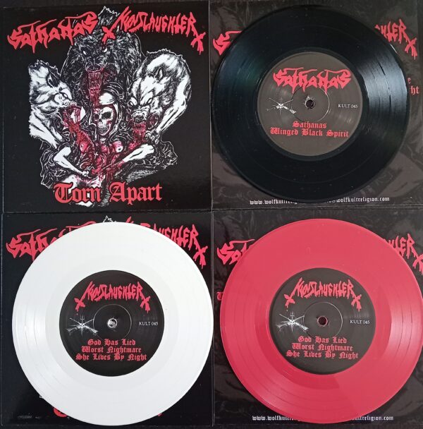 Sathanas / Nunslaughter - "Torn Apart" Split EP