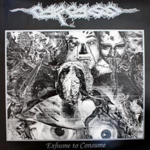 Carcass_exhumetoconsume_liveLP1 Carcass - "Exhume To Consume - Live In Hamburg 10/7/1990" LP
