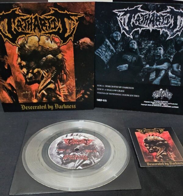Cathartic - Desecrated Cathartic - "Desecrated By Darkness" EP (Clear vinyl)