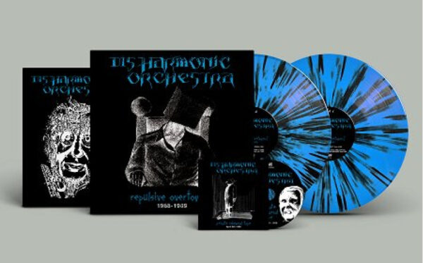 Disharmonic Orchestra - "Repulsive Overtones? 1988-1989" 2LP (Black/Blue Splatter vinyl) + CD