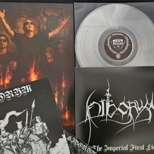Hiborym - First Line tape LP 2 Hiborym - "The Imperial First Line" LP (Die-hard, clear vinyl)