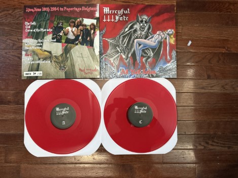 Mercyful Fate - "All Hail Satan" 2LP (Red vinyl)