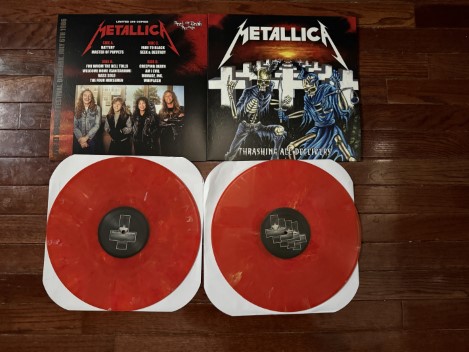 Metallica - "Thrashing All Deceivers" 2LP (Orange/red vinyl)