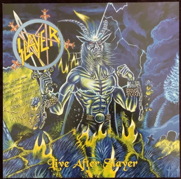 Slayer - "Live After Slayer" 2LP (Blue vinyl)