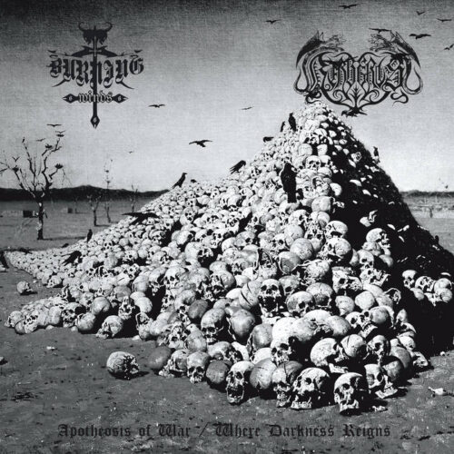 Burning Winds / Kerberos - "Apotheosis Of War / Where Darkness Reigns" LP