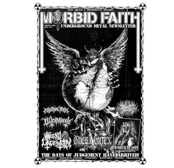 Morbid Faith Underground Metal Newsletter – “Issue #26, April 2026” Zine