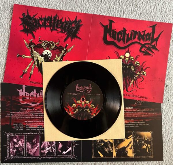 Nocturnal / Sacrilegia - "Never Blow Out The Eastern Candle / Swords And Leather" Split EP