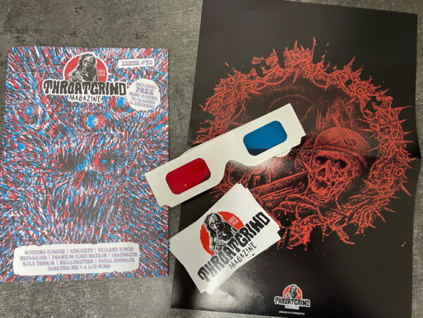 Throatgrind - "Issue 3D" Zine