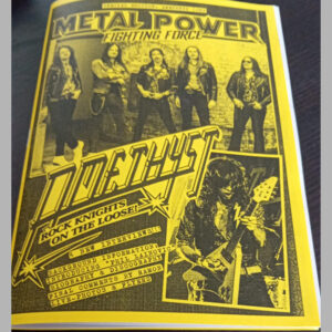 Metal Power Fighting Force - "Amethyst" Zine