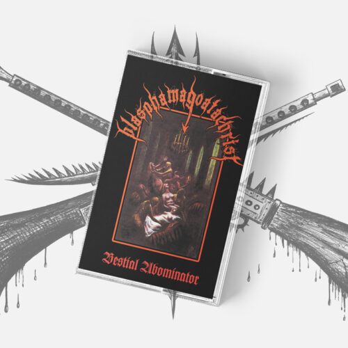 Blasphamagoatachrist - Tape MockUp Blasphamagoatachrist - "Bestial Abominator" Tape
