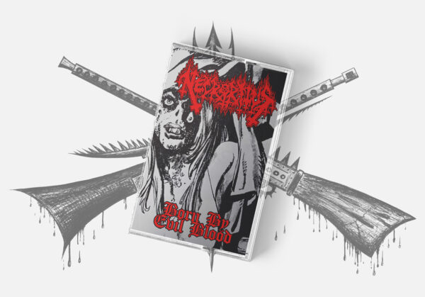NecroRitus - Tape MockUp Necro Ritus - "Born By Evil Blood" Tape