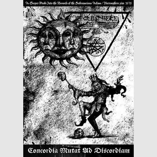 Necrosphere - "Issue 35 - Concordia Mutat Ad Discordiam" Zine