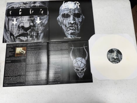 Slayer - Diabolus By Design - LP (White vinyl)
