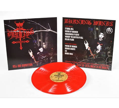 Burning Winds - Hell And Damnation - LP [WolfKult Religion]