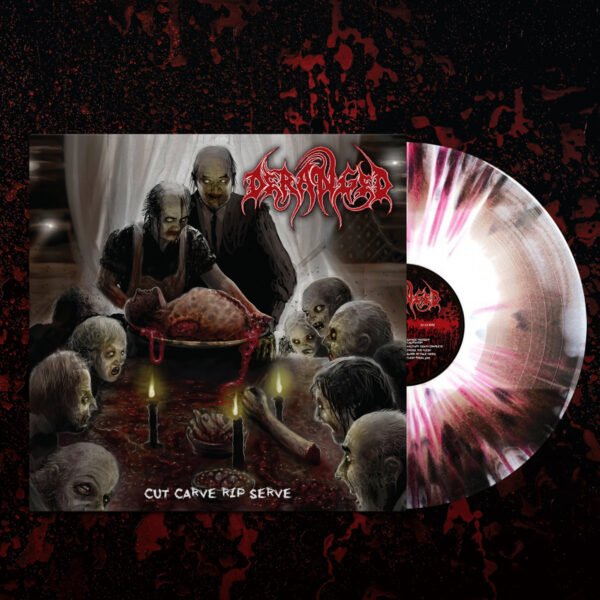 Deranged - Cut Carve Rip Serve - LP (Splatter vinyl)