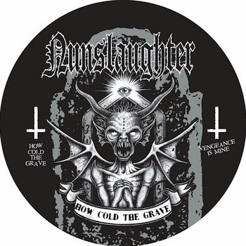 Nunslaughter / Unholy Grave - How Cold The Grave / Grind The Bastards - Picture Split 7" EP