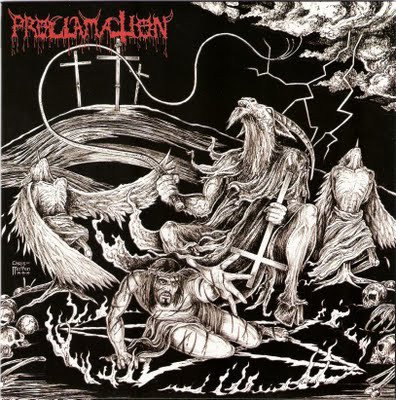 Proclamation-Teitanblood - Split LP - Proclamation side [WolfKult Religion]